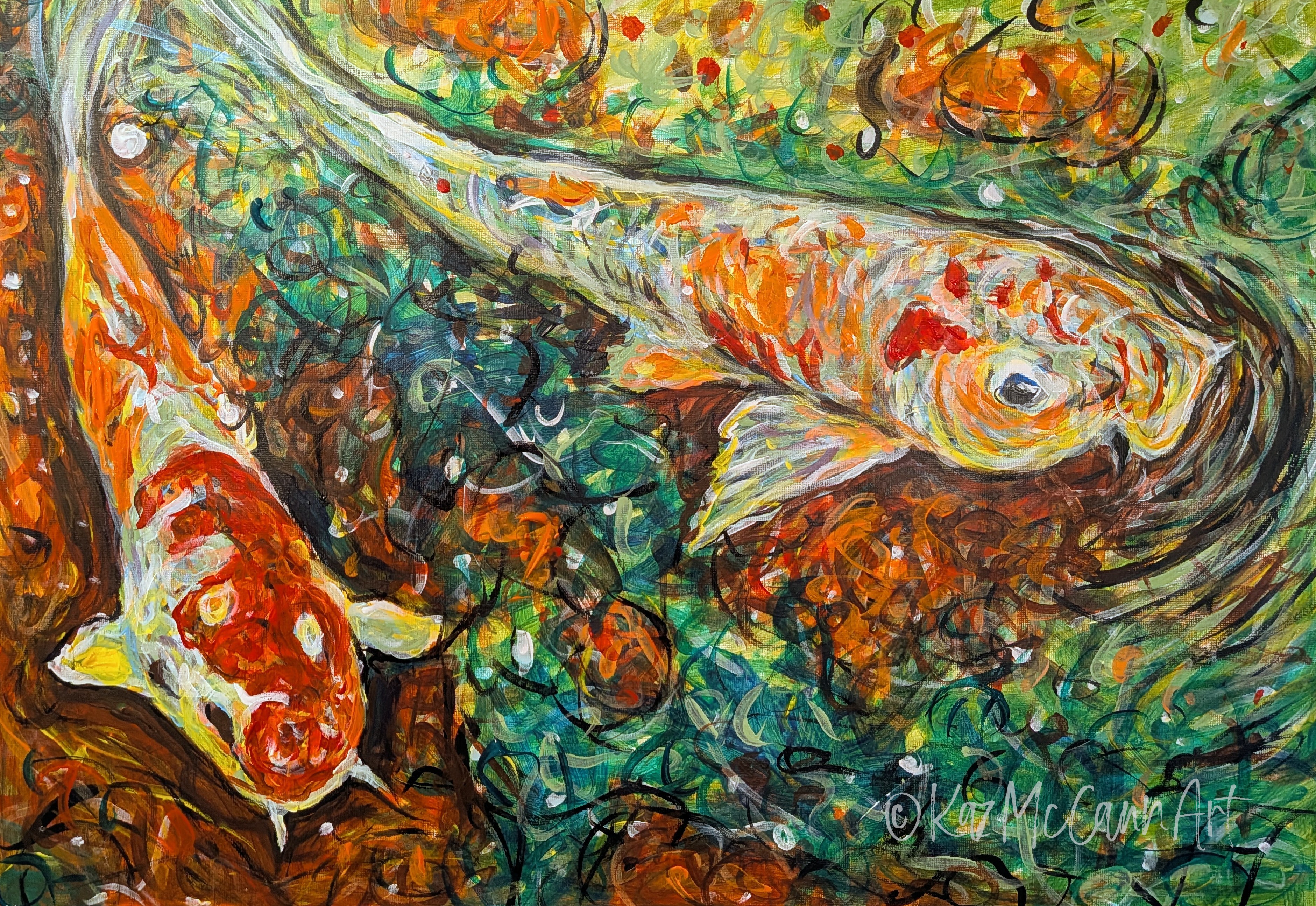 Koi Fish Fine Art Print