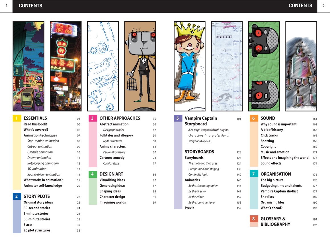 Pre-animate contents